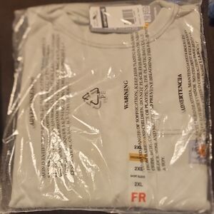 Mens CARHARTT FR short Sleeve Base Layer Work T Shirt Size 2XL